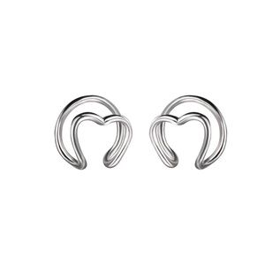 2PC Love Ear Bone Clip No Ear Hole